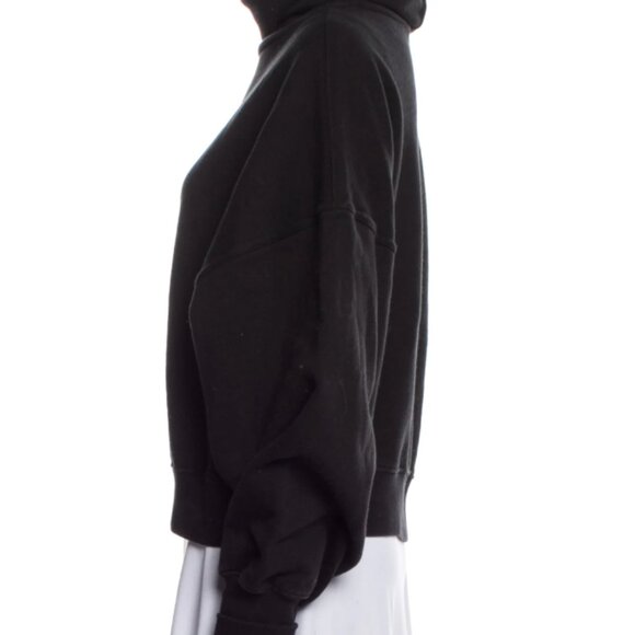 Agolde 100% Cotton Black Turtleneck Sweatshirt - Picture 2 of 3